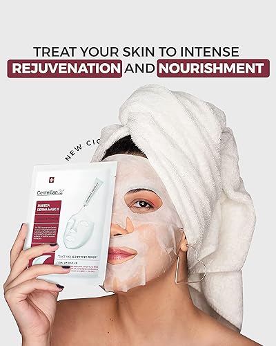 Miniatura 9 de CENTELLIAN 24 Madeca - Mascarilla Derma (10 unidades) + Cream Time Reverse (Temporada 7, 1.69 onzas líquidas), cuidado de la piel coreano para