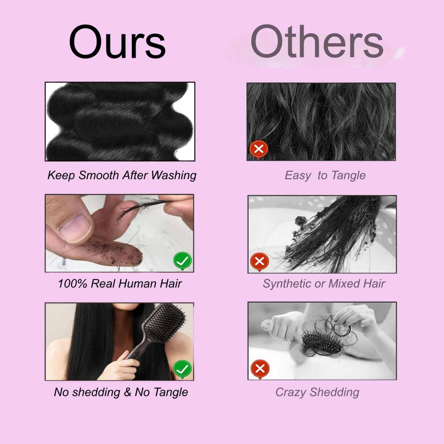 AZONA 16A Real Raw Bundles Body Wave Human Hair,No Tangle No Shedding Body Wave Bundles Human Hair,Triple Lifespan Over Regular Virgin Hair Bundle,Silky And Soft 24 26 28 30 Inch