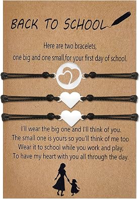 Back toSchool Bracelets First Day ofSchool Bracelets