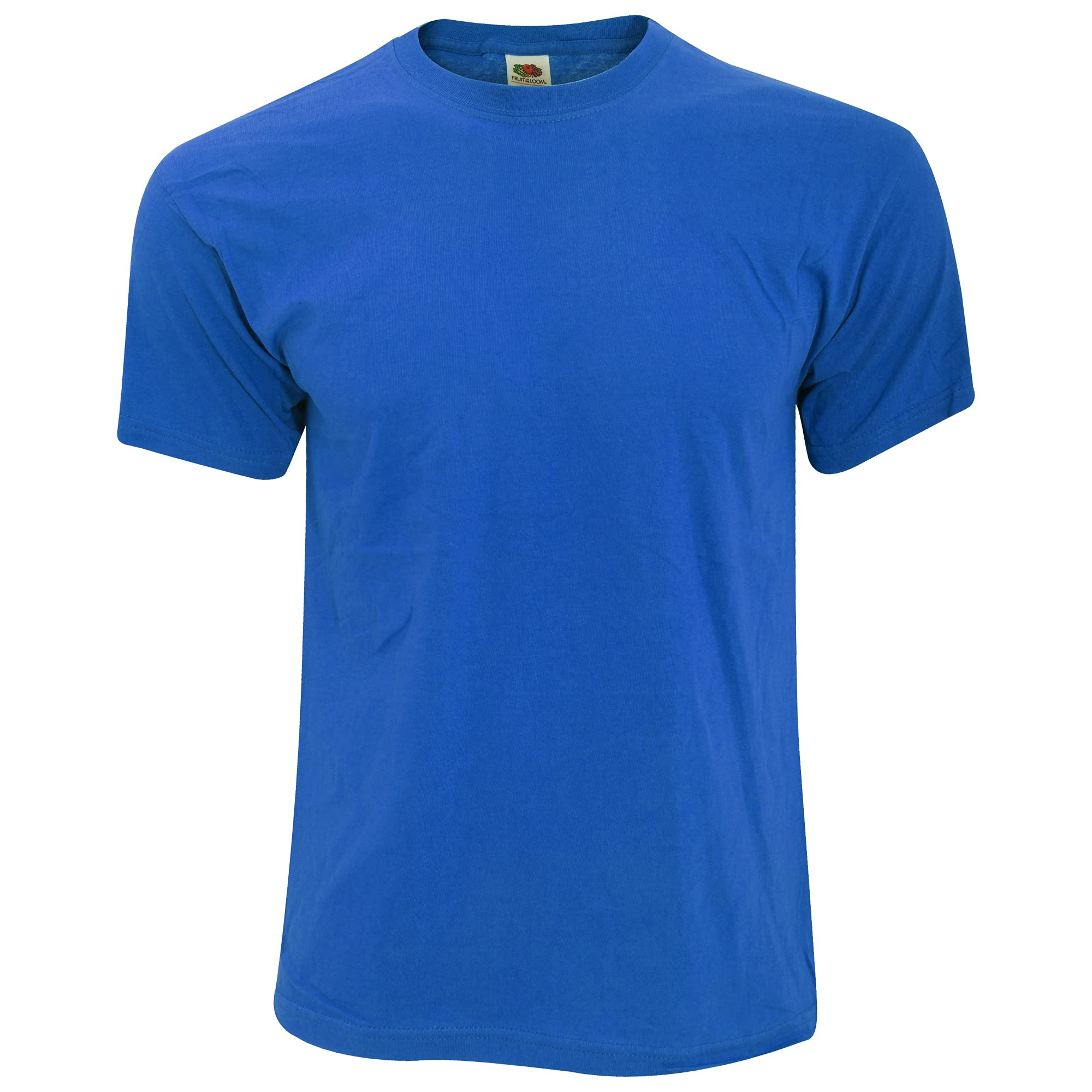 Fruit of the Loom Mens Screen Stars Original Full Cut Short Sleeve T-Shirt (2XL) (Royal)