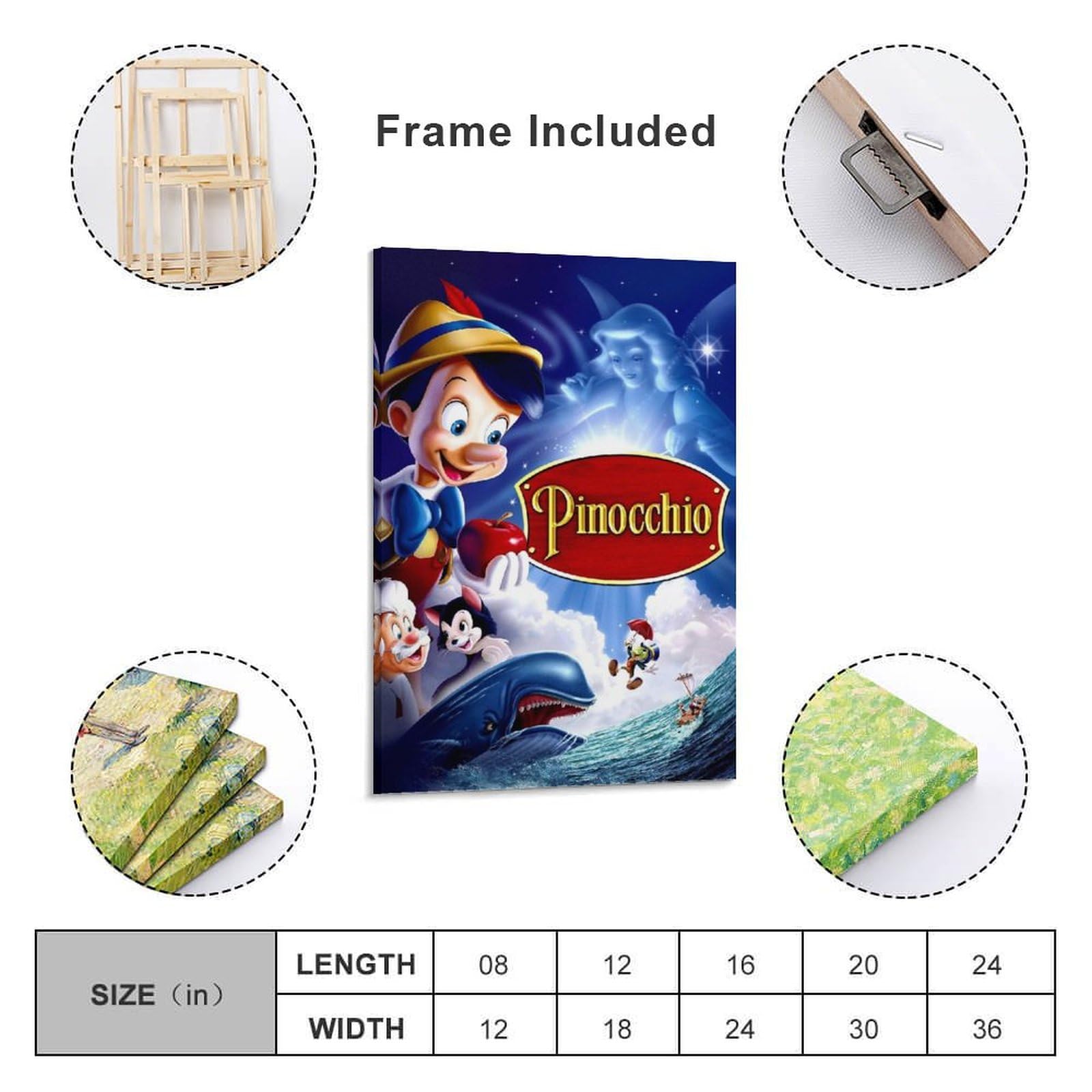 Amazon.co.jp: Pinocchio ディズニーのピノキオ ビンテージなフィルム 