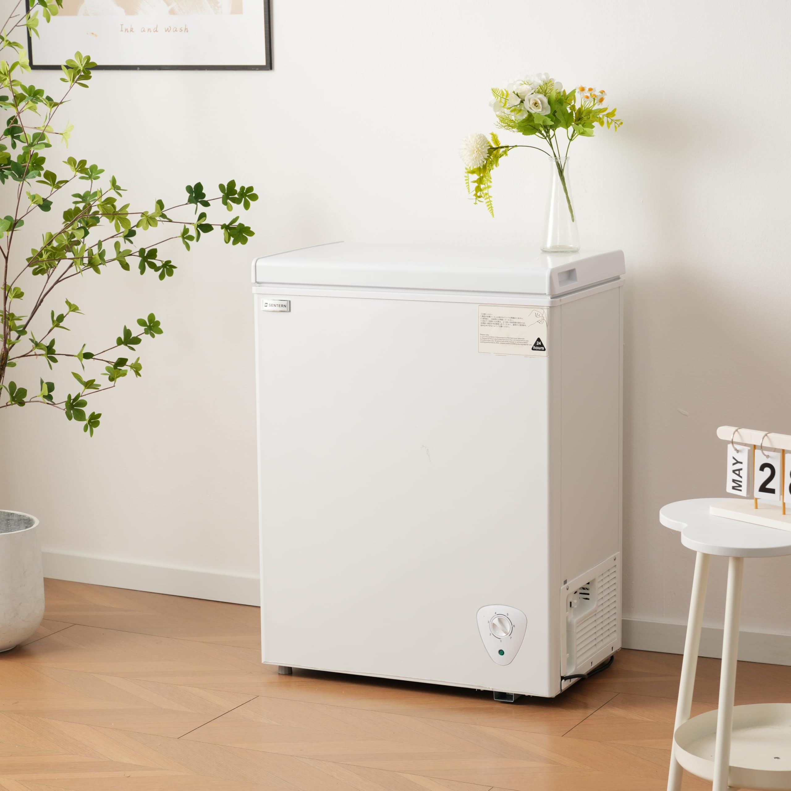 Amazon.co.jp: HIROHRTV 冷凍庫 90L チェストフリーザー 上開き