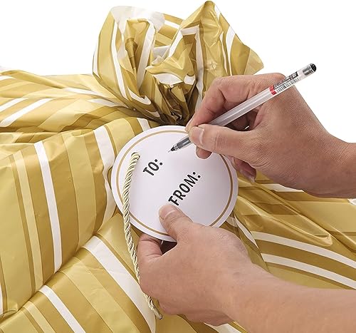 Miniatura 4 de JOYIN 3 bolsas de Navidad extragrandes de 56 x 36 pulgadas con etiquetas de regalo para fiestas de Navidad, regalos de vacaciones, reuniones