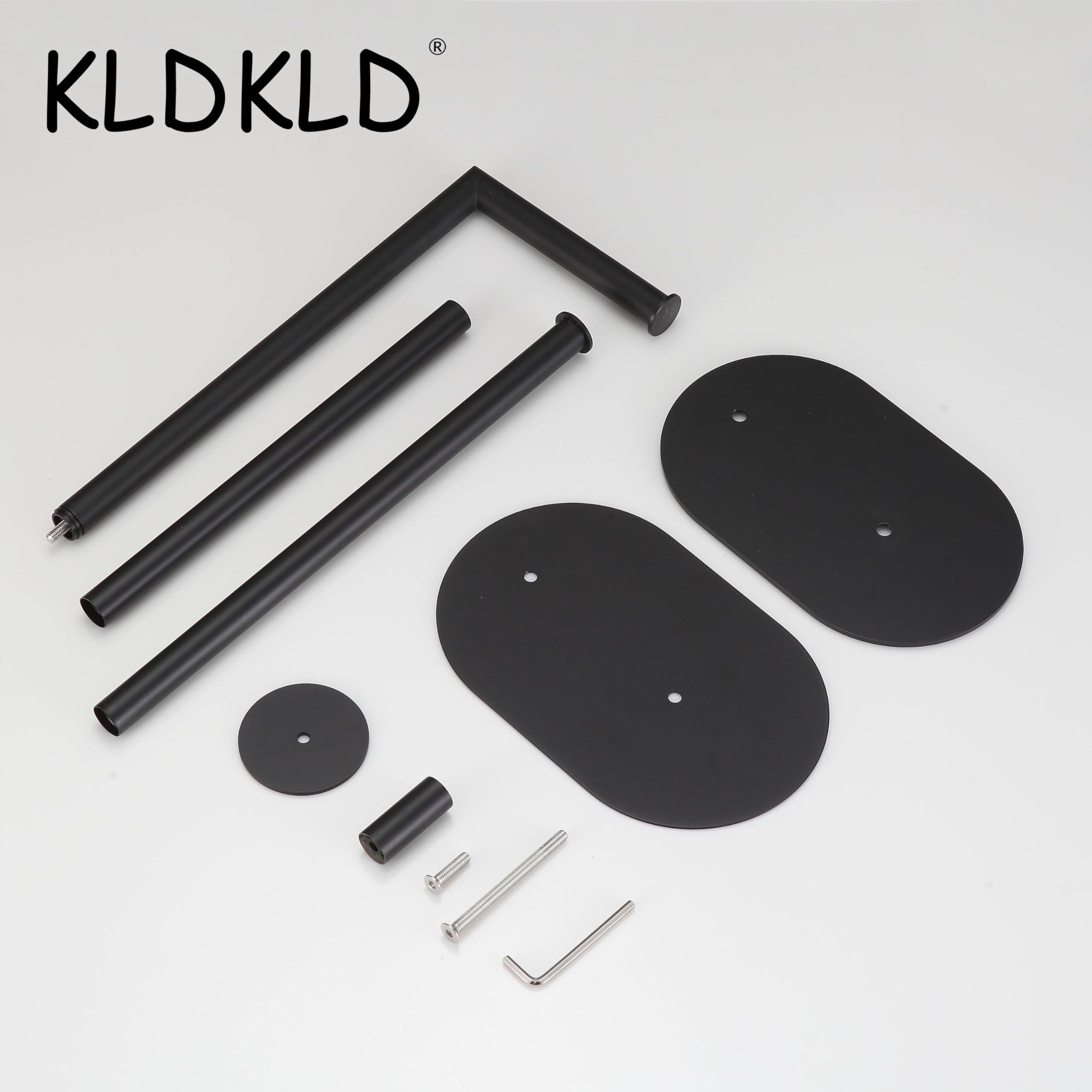 Black Toilet Paper Holder is Crafted from Premium Metal Material,ensuring it Remains Rust-Proof and Durable Over Years of use. — Amazon image 7