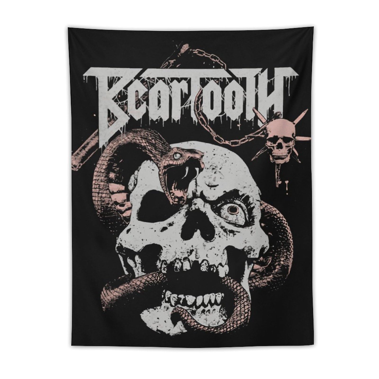 STILENTOBeartooths Tapestry Flag Music Cool Tapestry Wall Hanging Backdrop Pop Art Poster Wall Banner for Living Room Bedroom Dorm Home Decorations 30""x40"", style