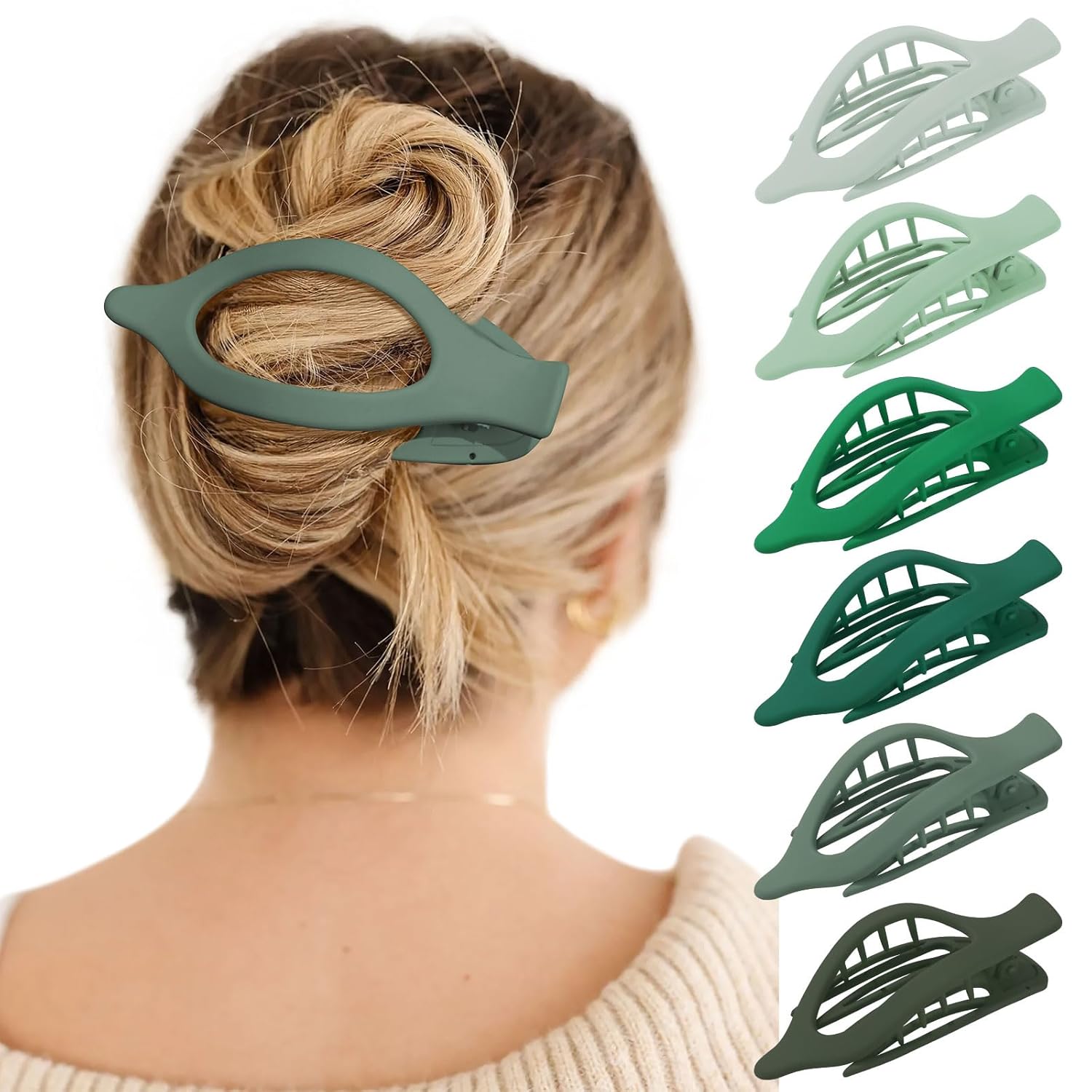Matte Greens(L:4.6 IN, W:1.97IN)