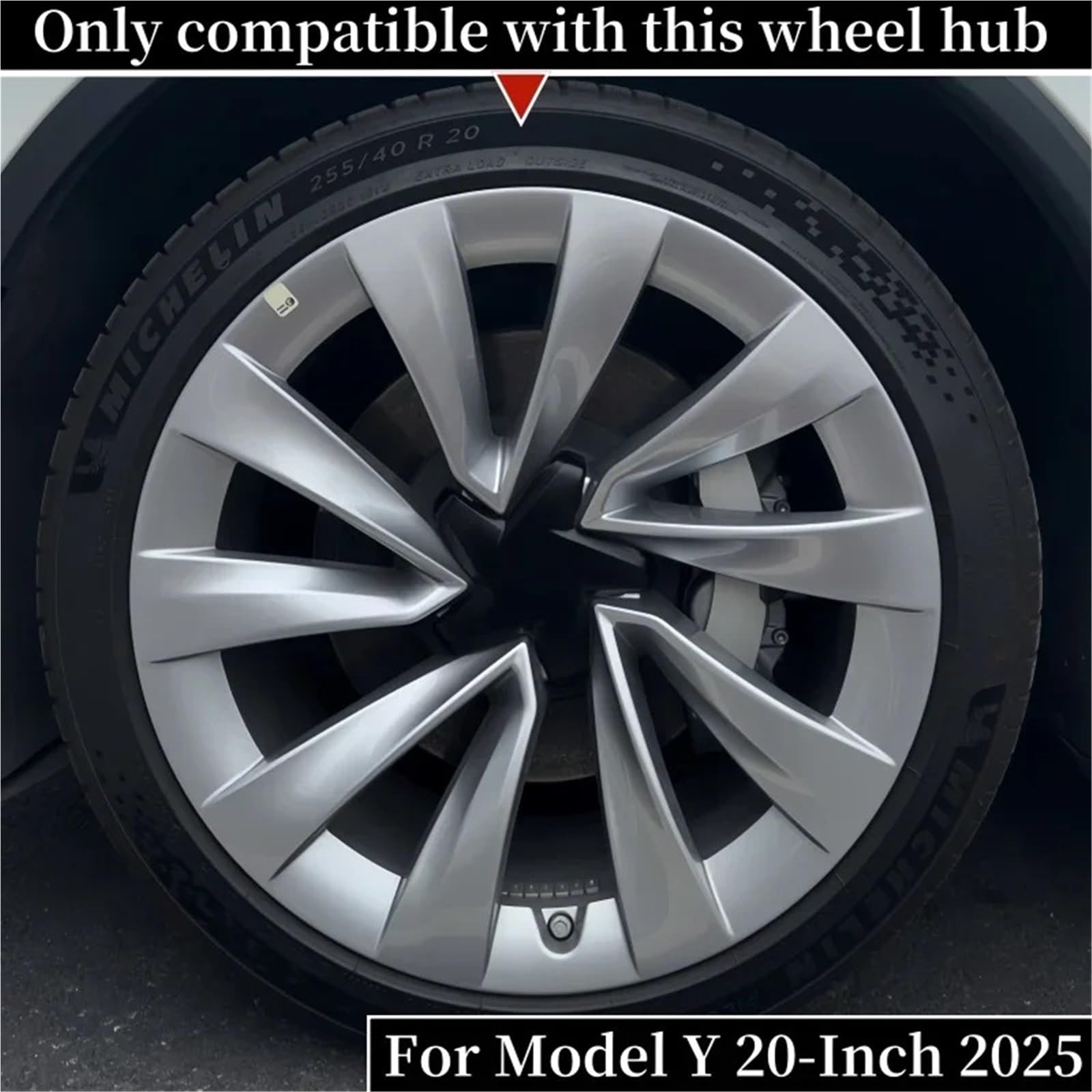 Amazon.co.jp: テスラ モデルY 2025 20インチホイールハブリング交換用