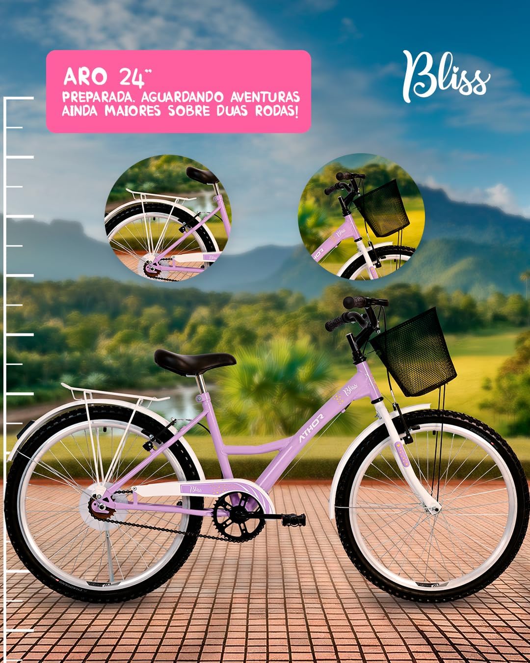 ARO 24 Bliss Bike Lilac