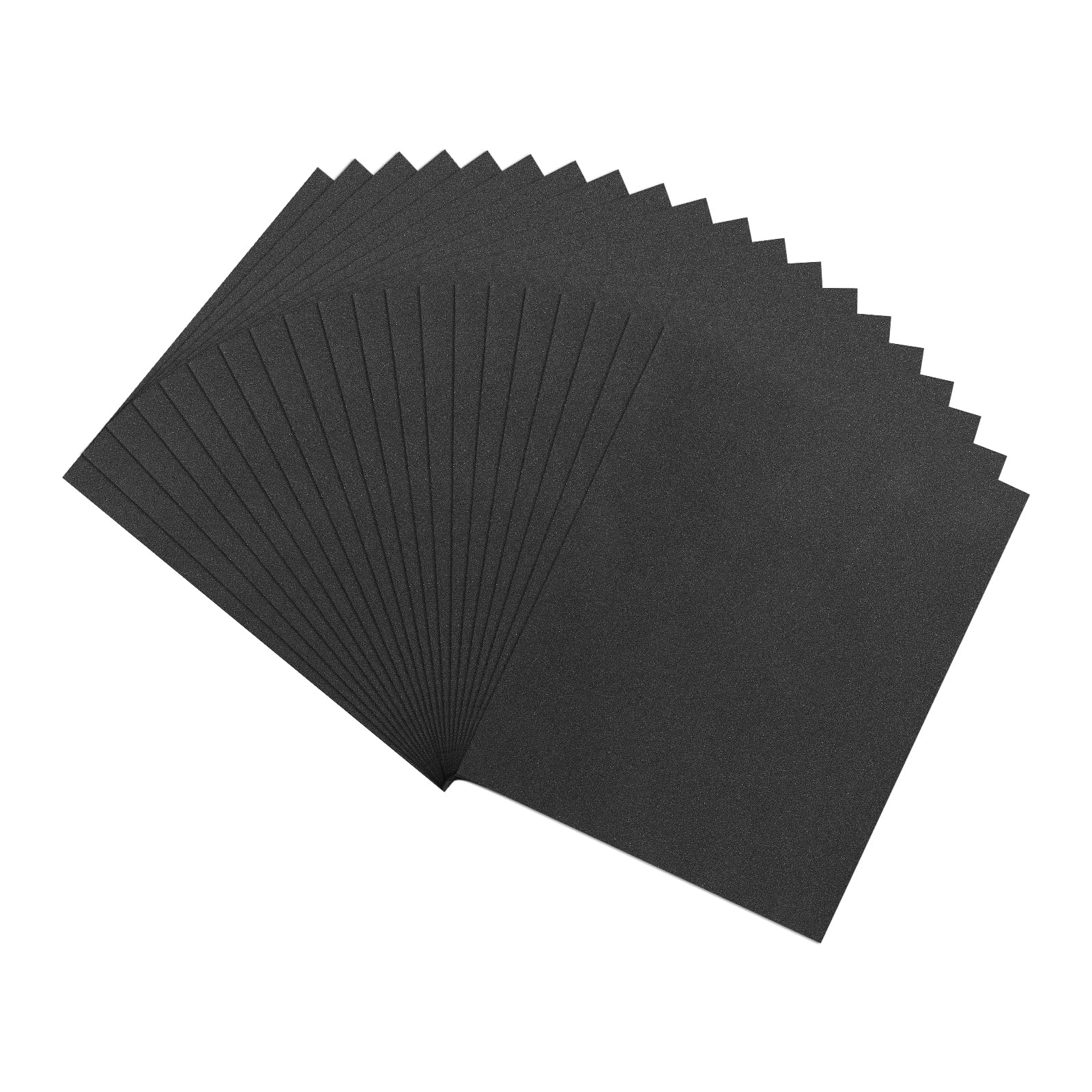 Rebower 20 Pcs 120 Grit Sandpaper, 9 x 11 Inch Sand Paper Silicon Carbide Abrasive Sanding Paper [ for Wood Craft & Furniture Repair & DIY Projects ]