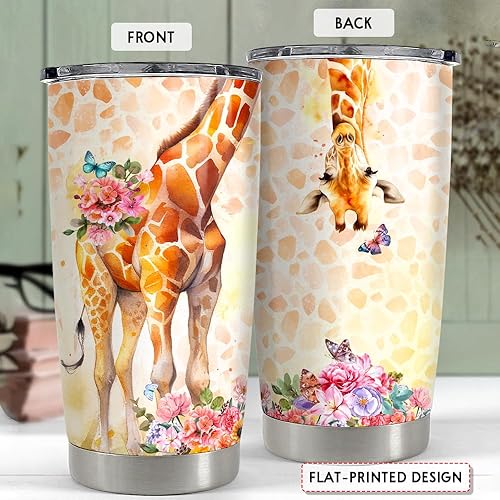 Vista 31 de SANDJEST Vaso térmico de 20 onzas con aislamiento térmico de acero inoxidable para mujer, regalo para cumpleaños, Navidad hermana