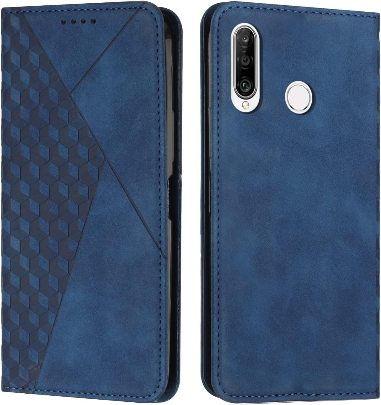 Custodia Premium Per Huawei P30 Lite - Flip In Pelle PU Con Portafoglio, Supporto E Chiusura Magnetica - Elegante E Antiurto (Rosa Oro, Mandala) - 2
