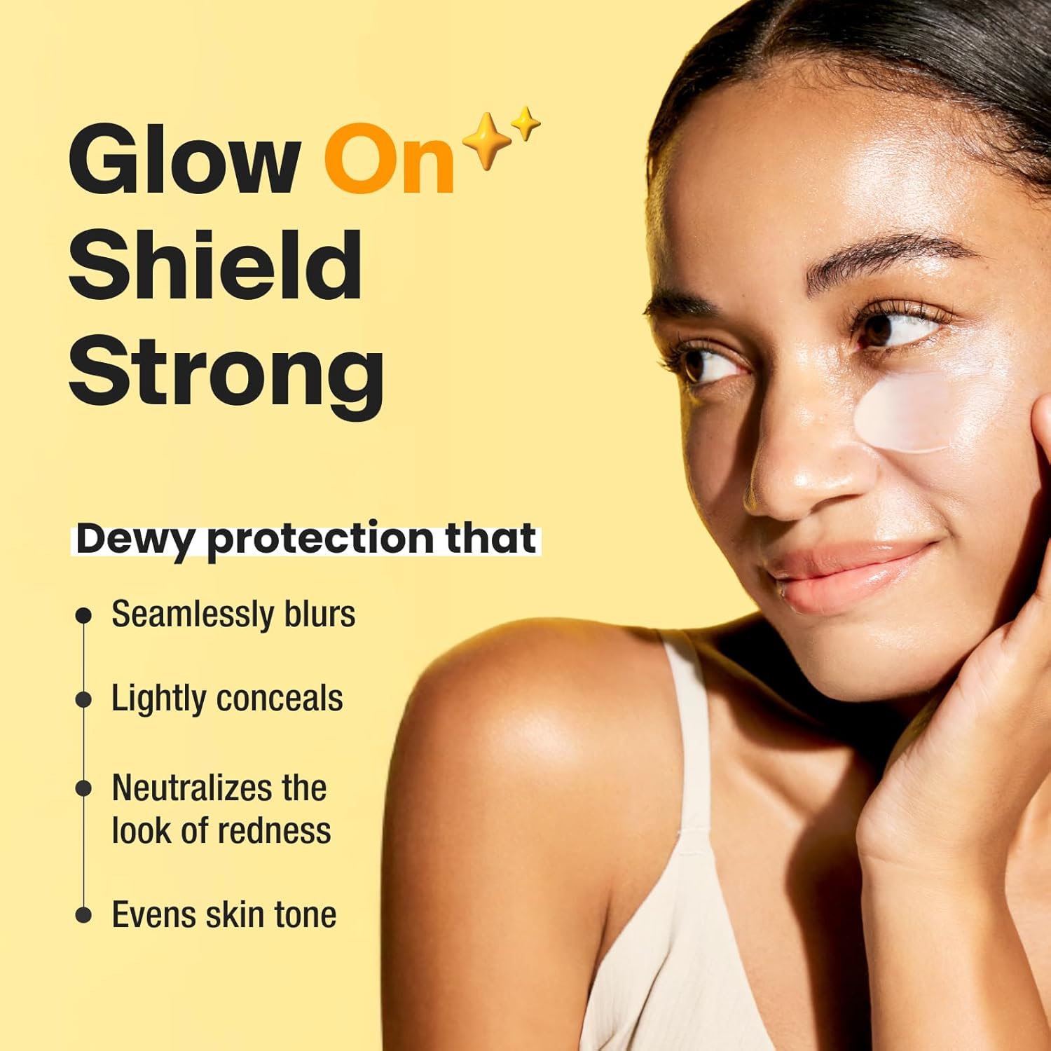 Day Shield Perfect Sunscreen SPF 50 - Effortless Tinted Sunscreen with Zinc Oxide, Sheer Moisturizer for face, Quick Absorption, Broad Spectrum, All Skin Types, Korean Skincare, 1.69 floz - Image 4