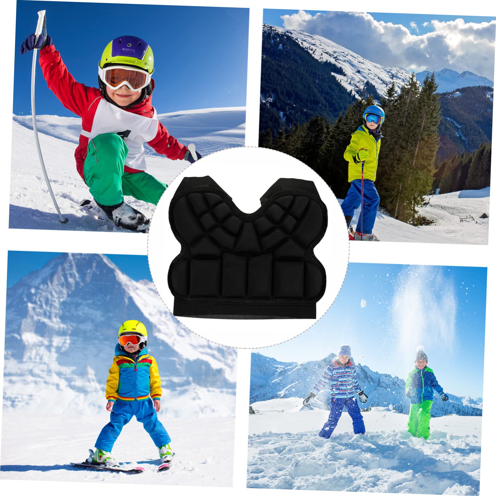 Happyyami Essential Hip Protection Pants Hockey Girdles Ample Padding Safe for Skating Skiing Cycling