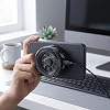 Bewinner Magnetic Phone Cooler, RGB Semiconductor Mobile Phone Cooling Fan, Clamp On Cellphone Radiator With Digital Display Type C Fast Heat Dissipation Gaming Streaming Device (Black)
