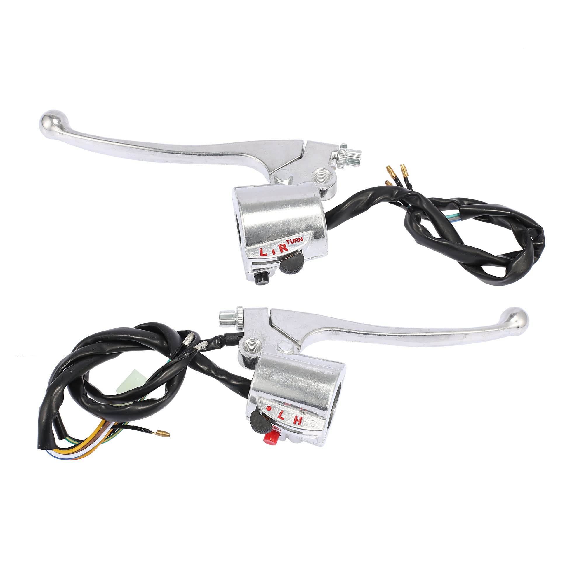 Ersatzteile Paar linker und rechter Motorrad-Lenker-Blinker-Lichtschalter for CG125
