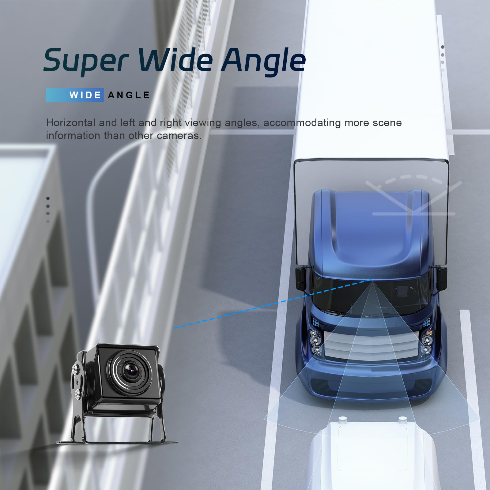 Kamera cofania 10,1 cala HD ekran 2,5D system DVR z 4 kamerami nagrywanie w pętli dla ciężarówek autobusów i maszyn rolniczych 7–32 V kompatybilna z CarPlay i Android Auto monitorowanie postoju IP68