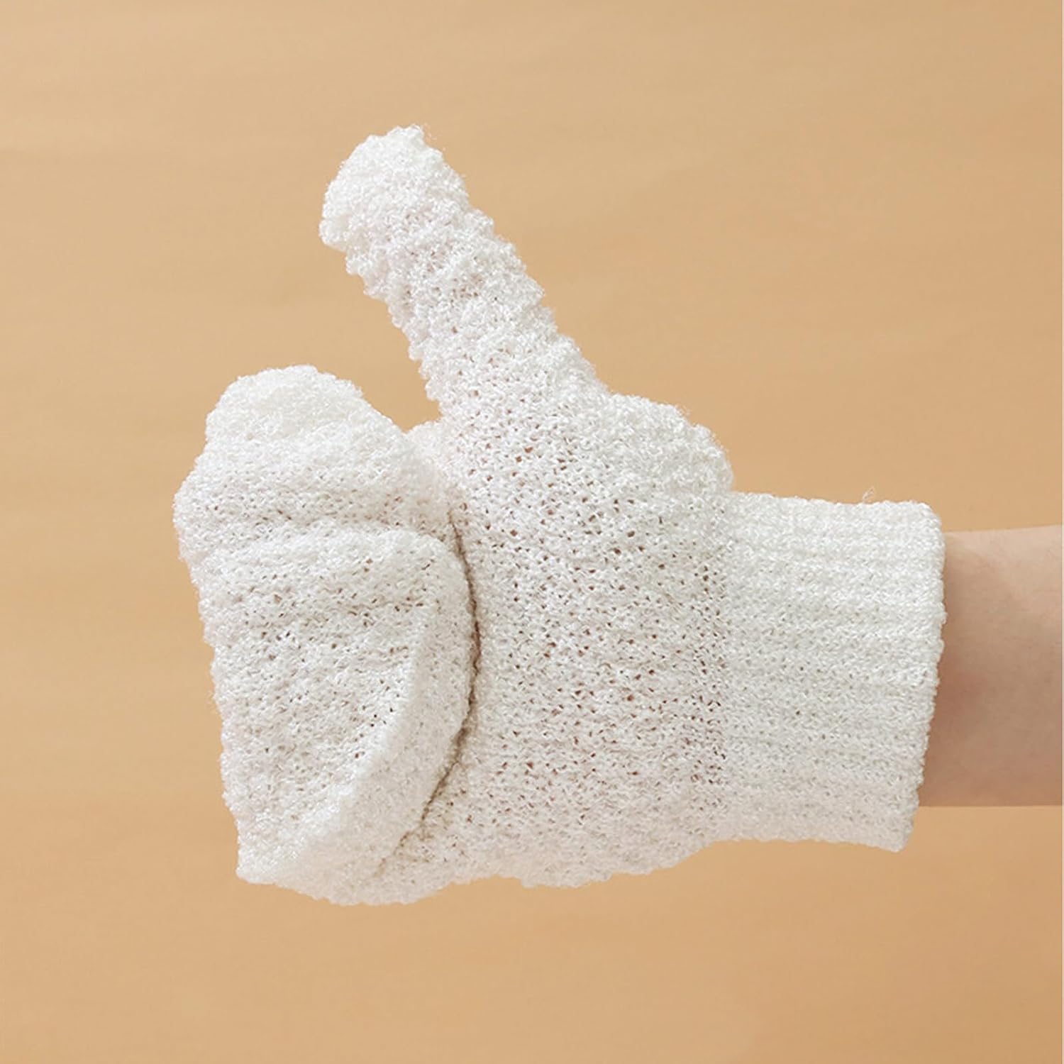 8pcs Thickened Bath Skin Cleaning Gloves Double-sided Exfoliating Scrubber Mitts for Shower Body Scrub Suitable for Men and Women