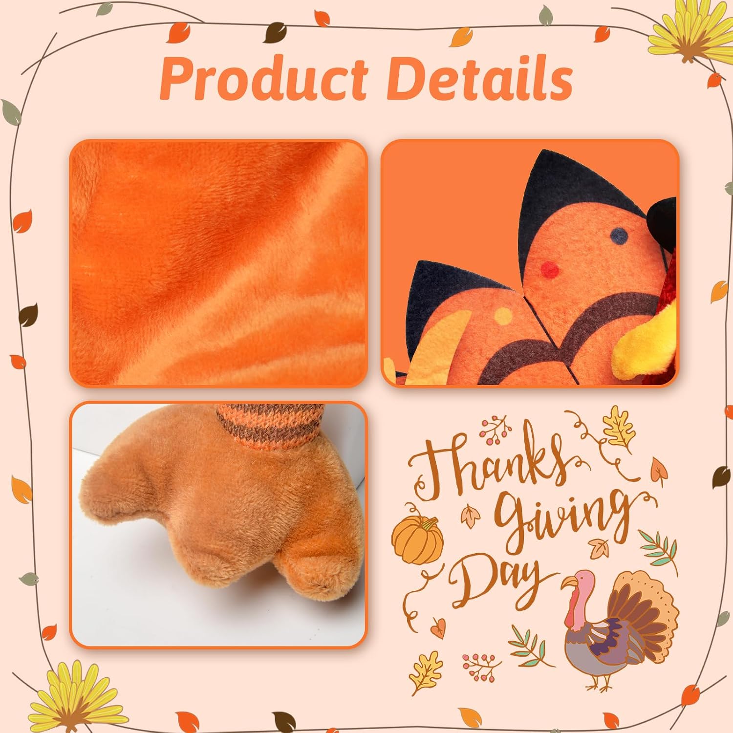 Thanksgiving Turkey Hat for Women Men Turkey Trot Hat for Thanksgiving Party