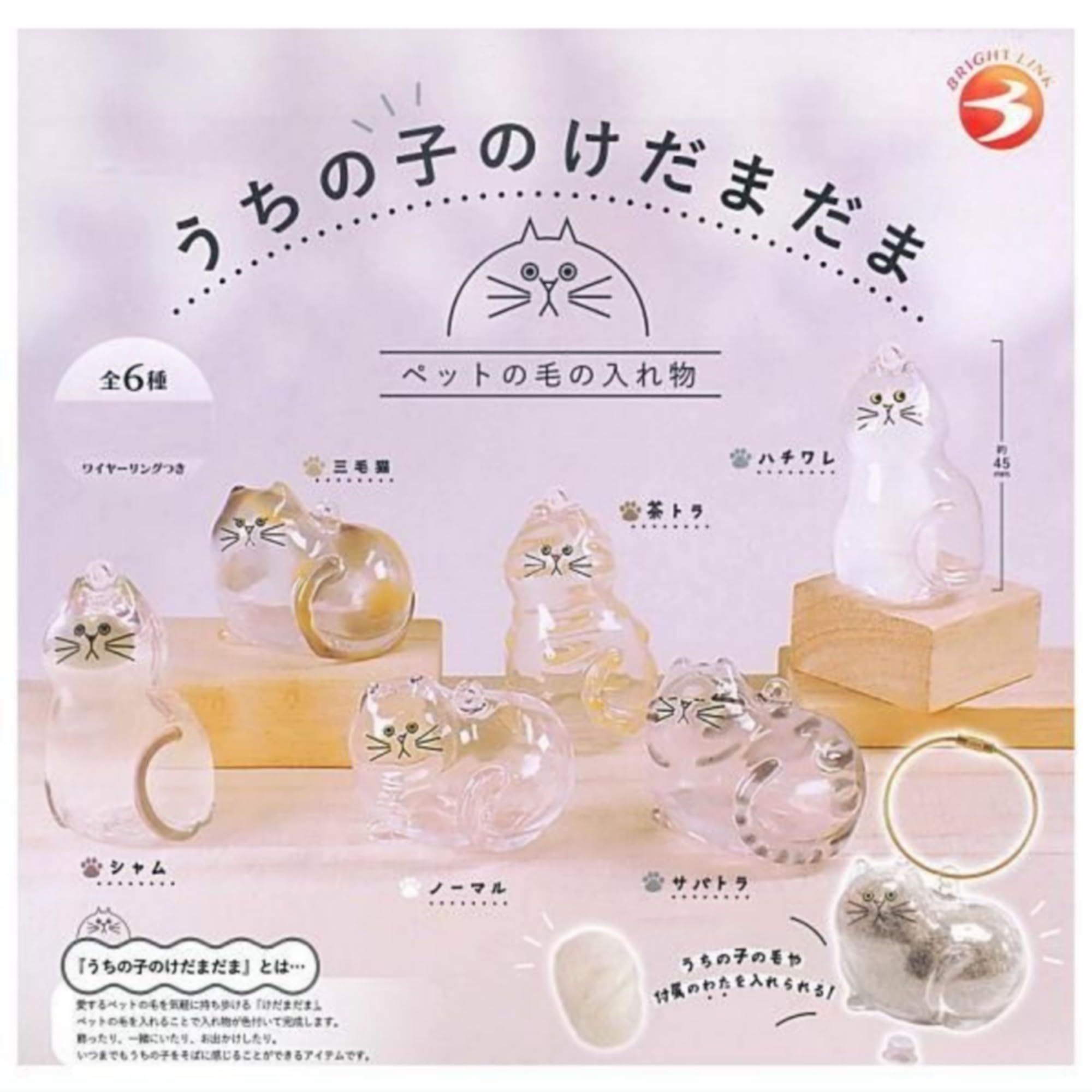 Amazon | ブライトリンク うちの子のけだまだま (再販) × 全6種セット