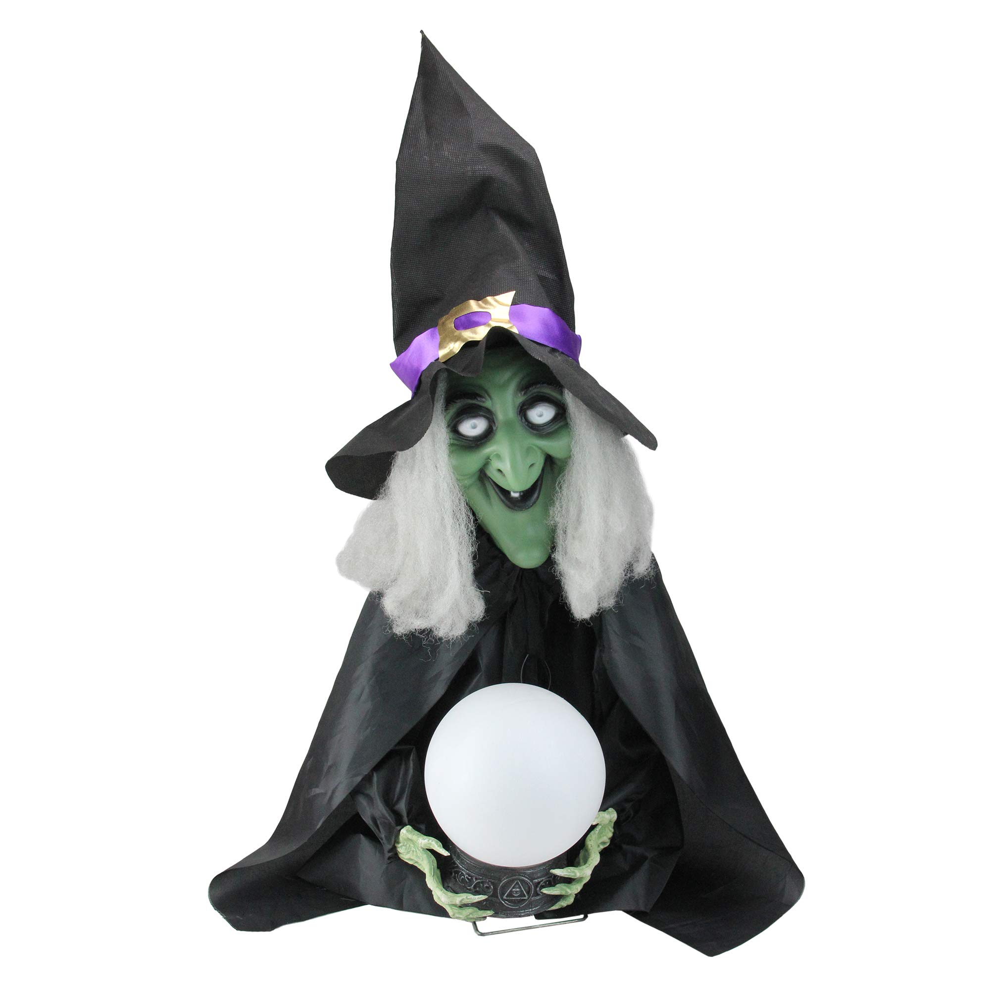 Northlight Lighted Fortune Telling Witch Halloween Decoration - 26