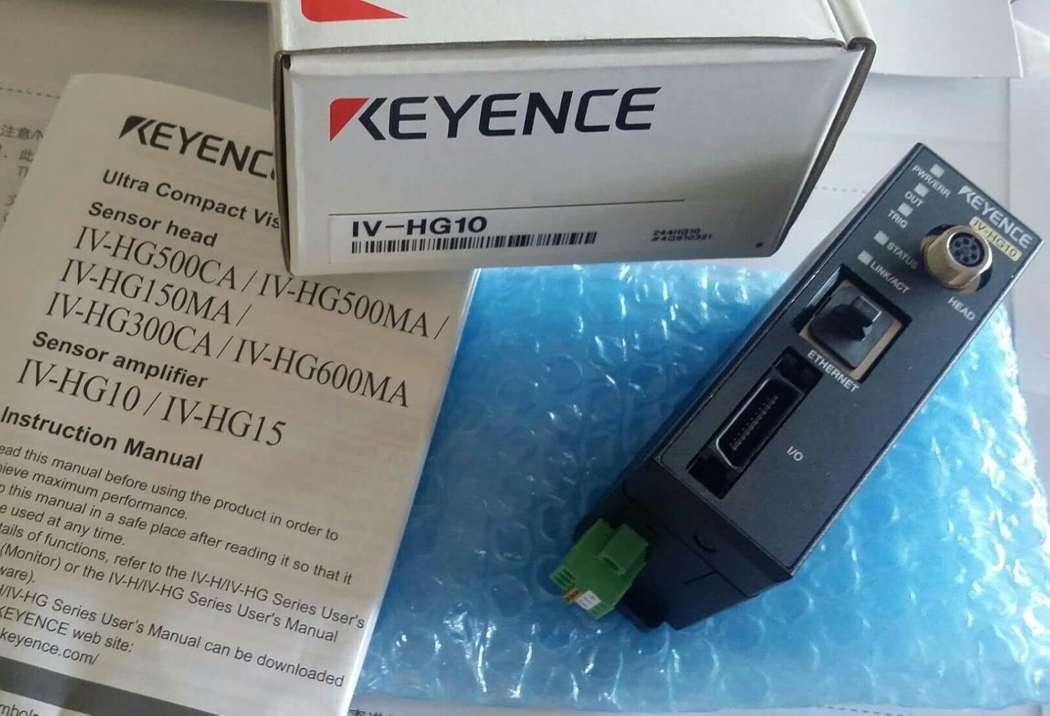 KEYENCE IV-HG15&IV-HG600MAセット【中古】 KEYENCE IV-HG15&IV