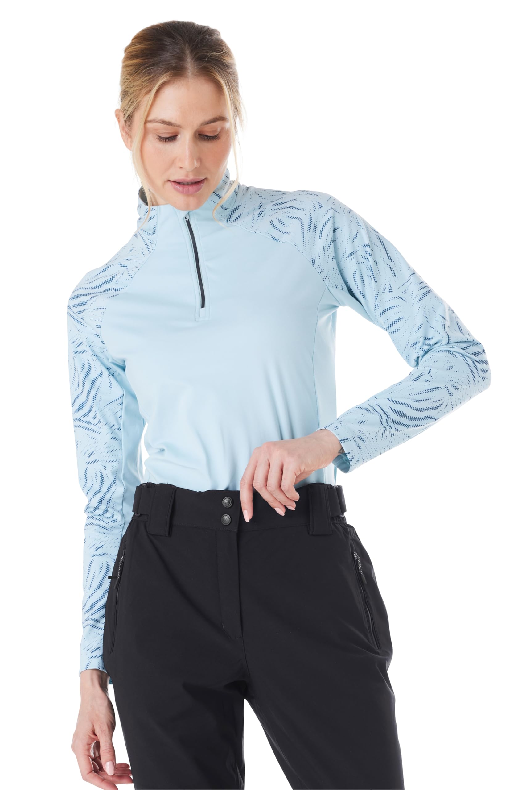 Killtec Ksw 249 Wmn Ski Pnts - Funkcjonalne spodnie/spodnie narciarskie z odpinanymi paskami Kobiety