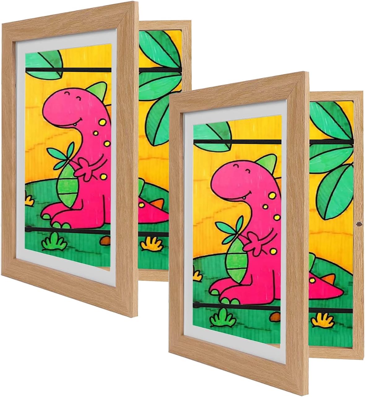 TIME TREE [2 Pack] Kids Art Frames FrontOpening, Kids