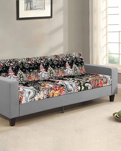 Miniatura 9 de Fundas de cojín para sofá de béisbol lavables, temática deportiva, degradado, naranja, azul, negro, extraíble, elásticas, fundas para sofá