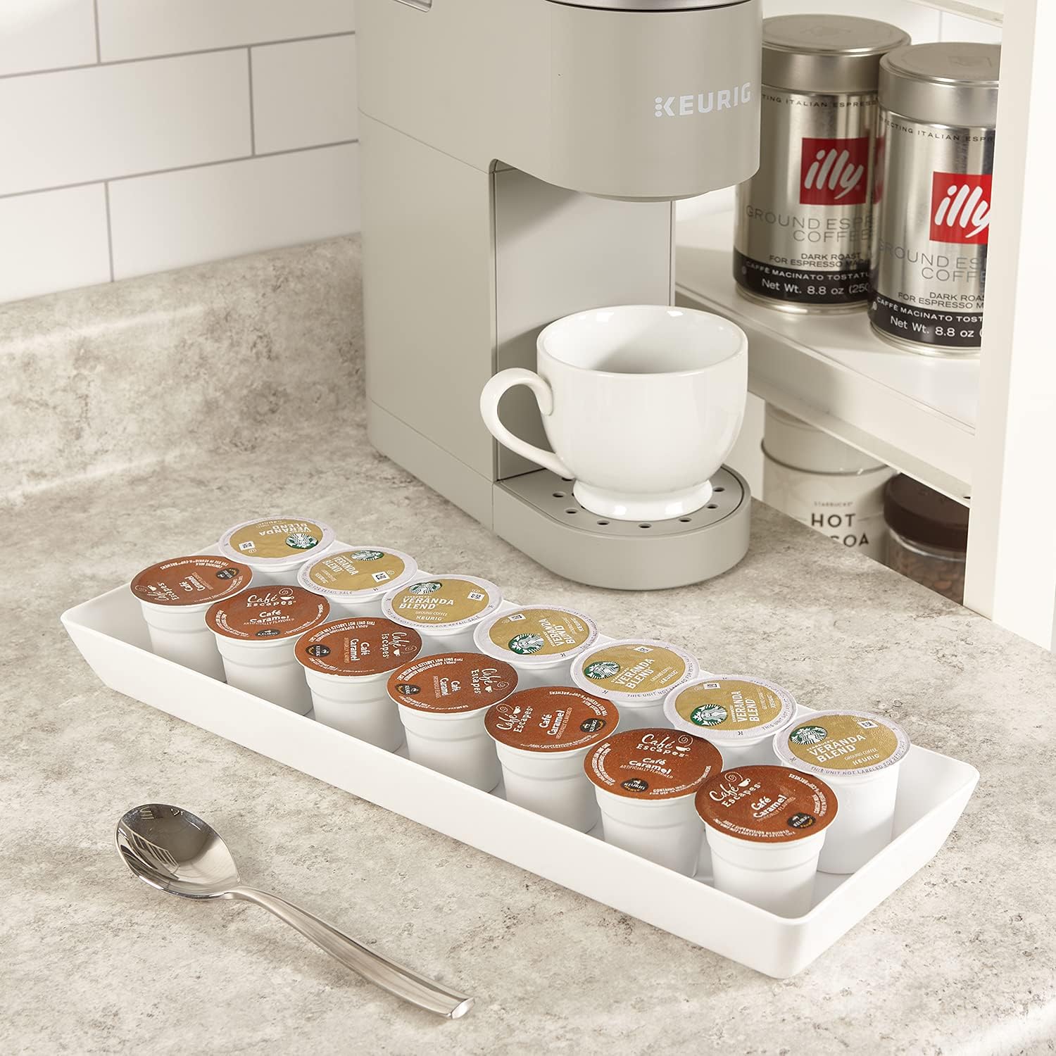 US Acrylic Avant White Plastic Serving Trays (Set of 4) 15” x 5” | Narrow Reusable Rectangular Party Platters | Serve Appetizers, Fruit, Veggies, & Desserts | BPA-Free & Made in USA - Image 7