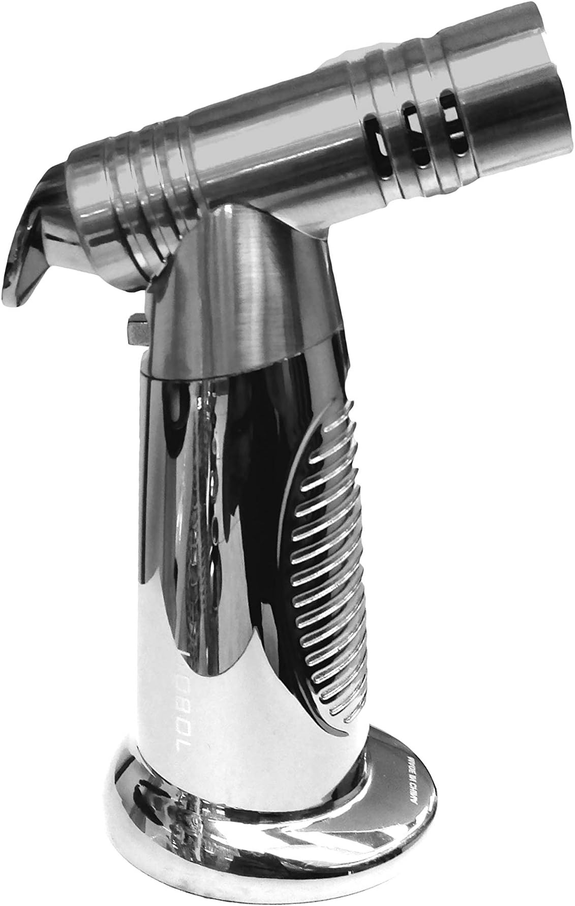 Windproof Quad Jet Flame Butane Gas Torch Cigar Lighter