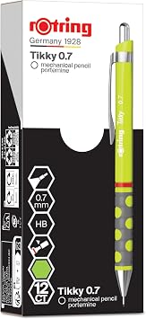 rotring TIKKY Mechanical Pencil, Lemon Green 0.7 mm