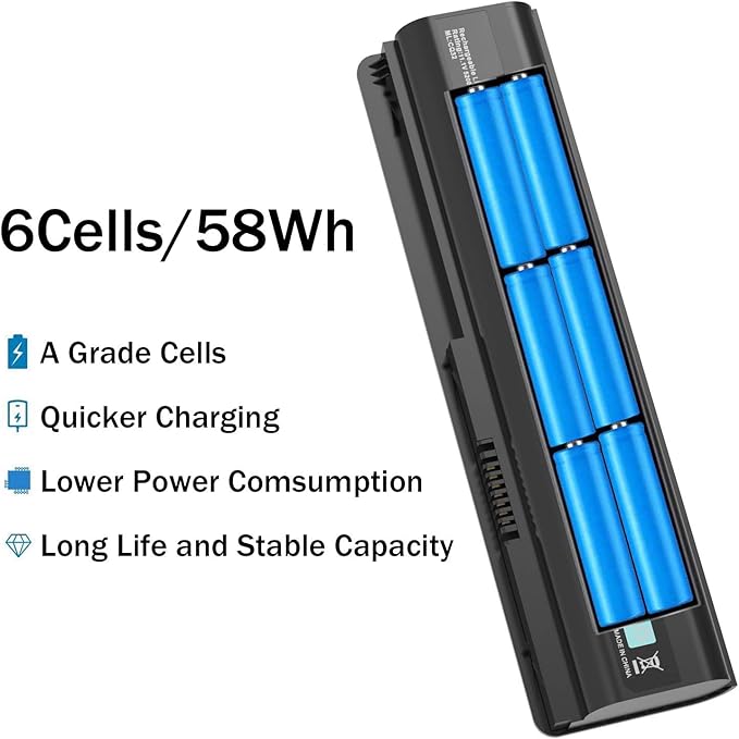 Batería TAUPO CQ32 4400mAh 11.1V Li-ion para Laptop HP miniatura 4