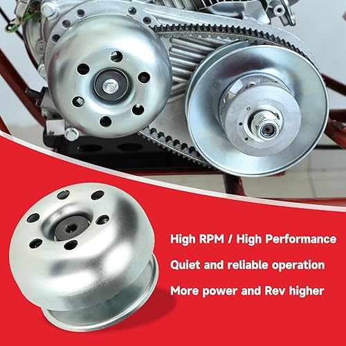 Vista 15 de GREHUA Kit de embrague de controlador de convertidor de par serie 30 compatible con Predator 212 196cc 224cc 6.5HP Coleman Mini Bike CT200U BT200X