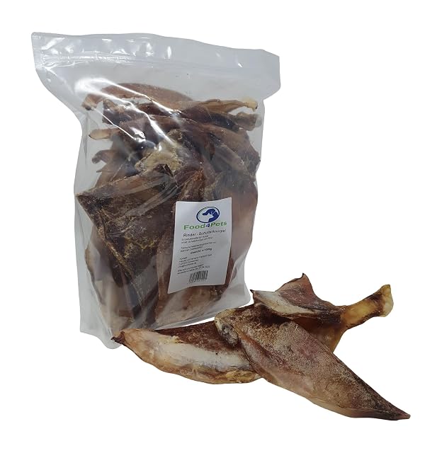 Foto 5 de 8 de Food4Pets Cartílago de hombro bovino, 1 kg, bocadillos masticables para perros grandes