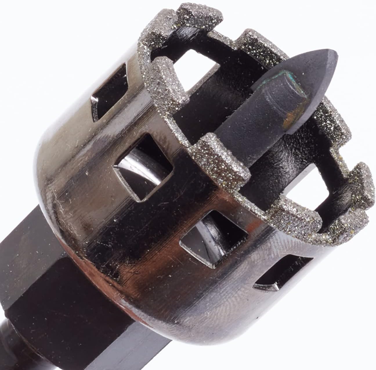 9個/セット25mm-73mmダイヤモンドコーティングドリルビットセットタイル大理石ガラスセラミックホールソードリルビット電動工具用