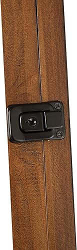 Miniatura 10 de Flash Furniture Banks - Estuche de exhibición de jersey, tubo de PVC colgante, parte trasera forrada de terciopelo, inserto de hoja de espuma,