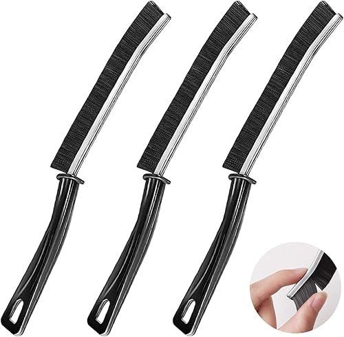 Miniatura 1 de Cepillo de limpieza de huecos, cepillo de limpieza de hendiduras de cerdas duras, herramienta de cepillo de limpieza multifuncional para hendiduras,