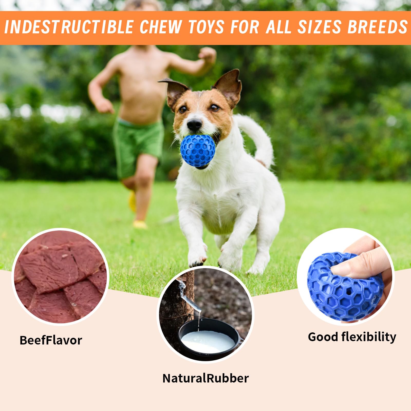 Indestructible Dog Ball - Image 3