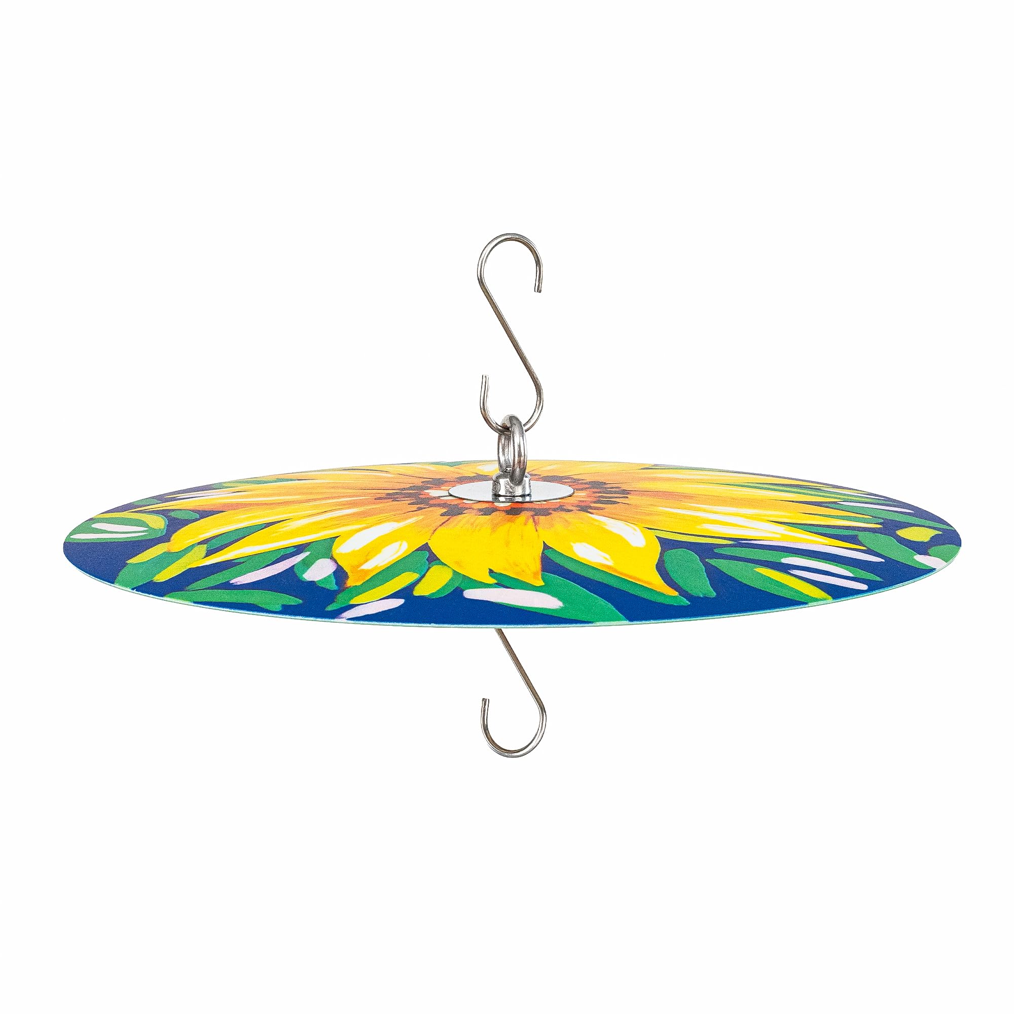 Protector de lluvia de colibrí con accesorios de flores para mantener comida seca 1
