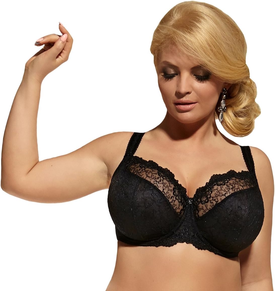Lovely Soft Bra Stella for Plus Size Women by Kris Line
