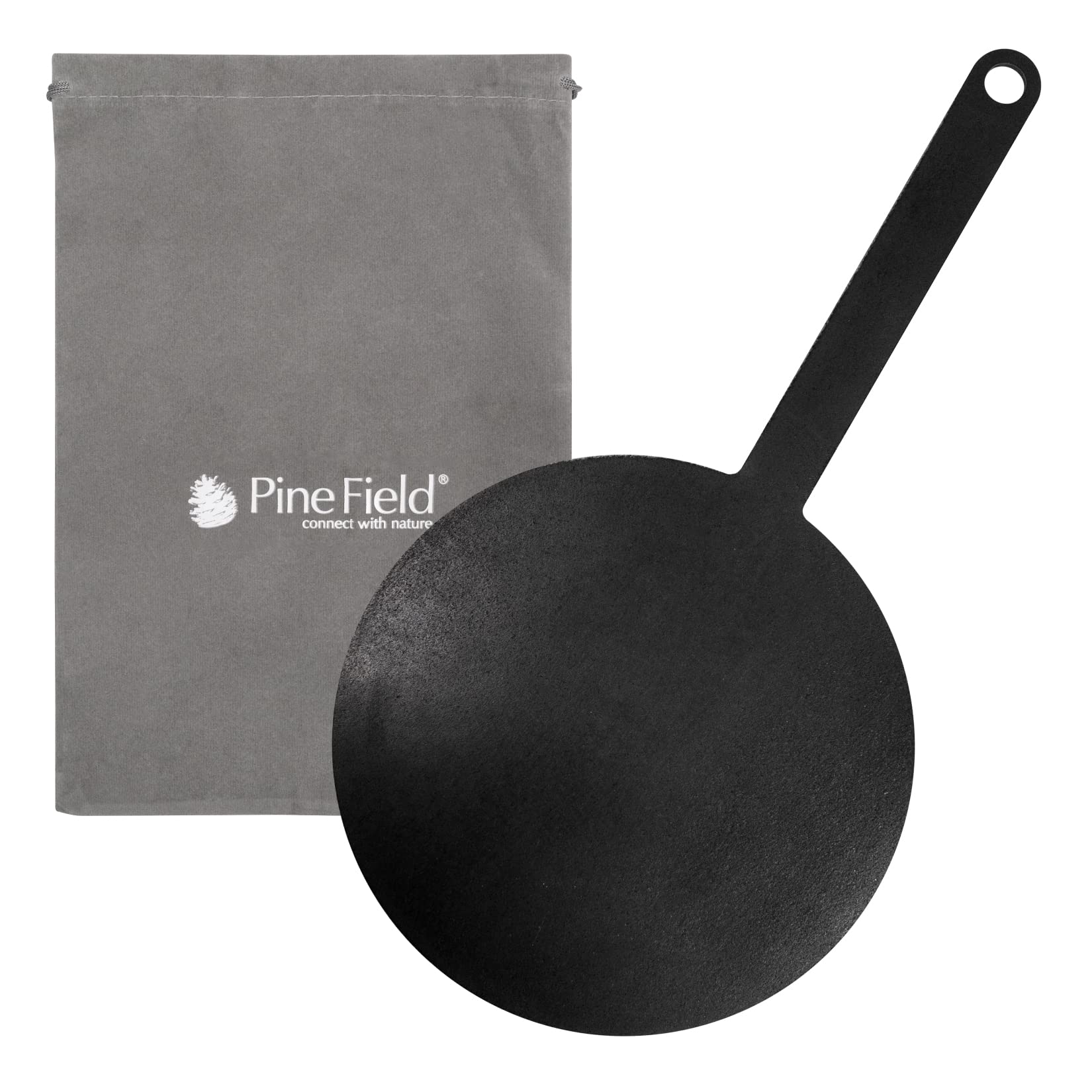 Pine Field ラウンド グリルプレート 専用収納袋付き