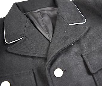 Replica WWII German Elite M32 Officer Uniform Black Wool Tunic(Without Breeches)