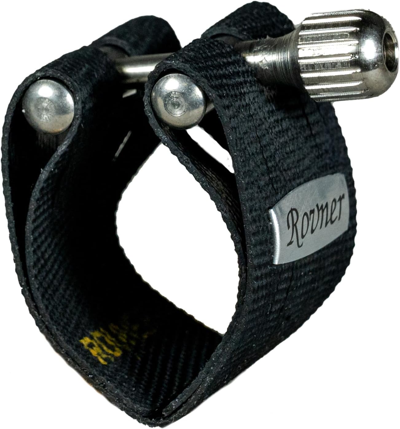 Rovner Ligature & Plastic Cap for Bass Clarinet - MKIII Ligature for Hard Rubber Mouthpiece (C-3RL)