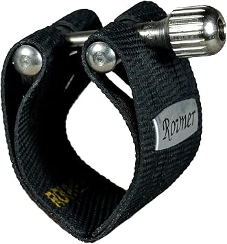 Rovner Ligature & Plastic Cap for Bass Clarinet - MKIII Ligature for Hard Rubber Mouthpiece C-3RL