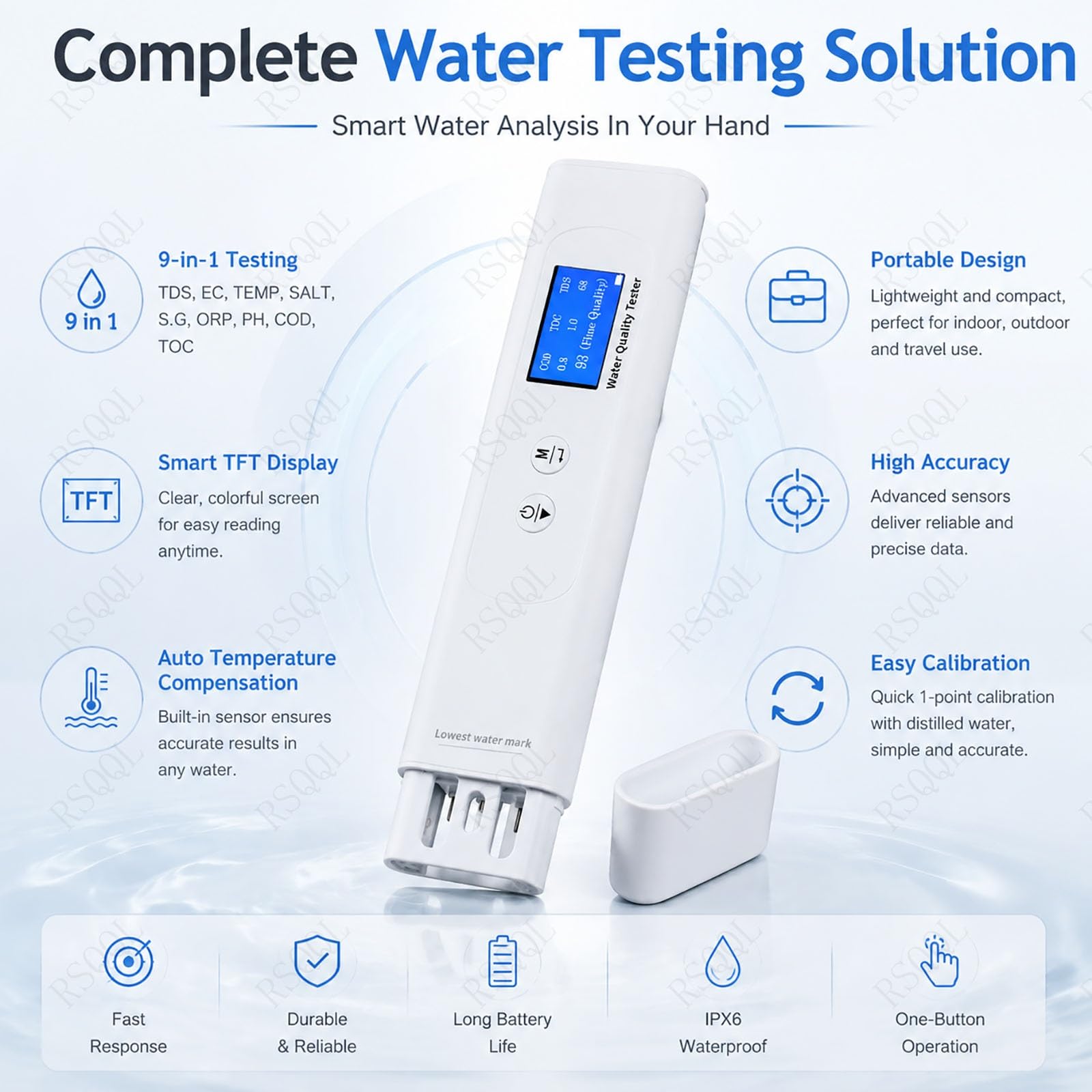 Tester Intelligente della qualità dell'Acqua Potabile