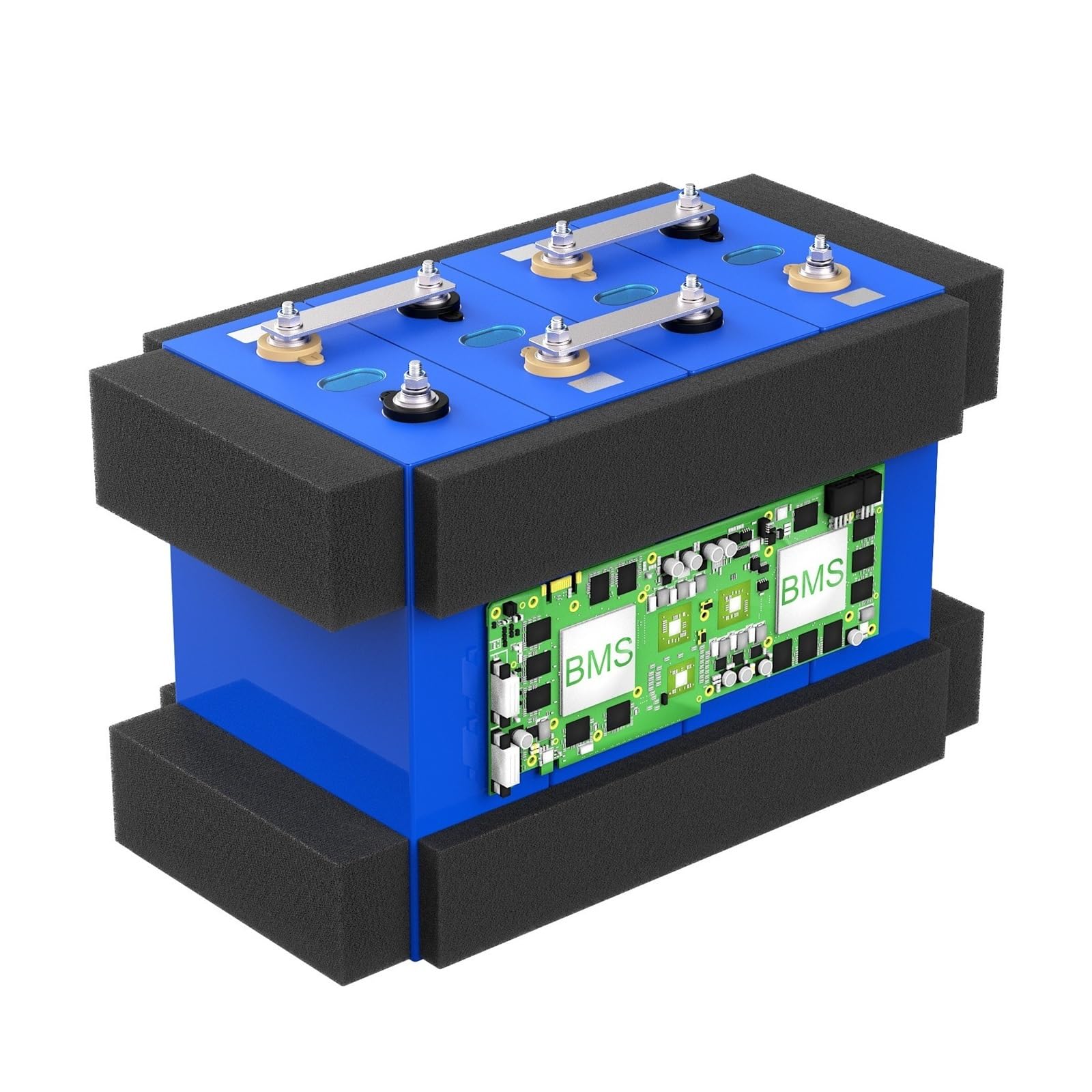 Batteria A Ciclo Profondo Batteria Al Litio LiFePO4 12V 100AH ​​BMS 100A | For camper/furgoni/trolling motor/off-grid/campeggio/2 anni(12V200Ah)