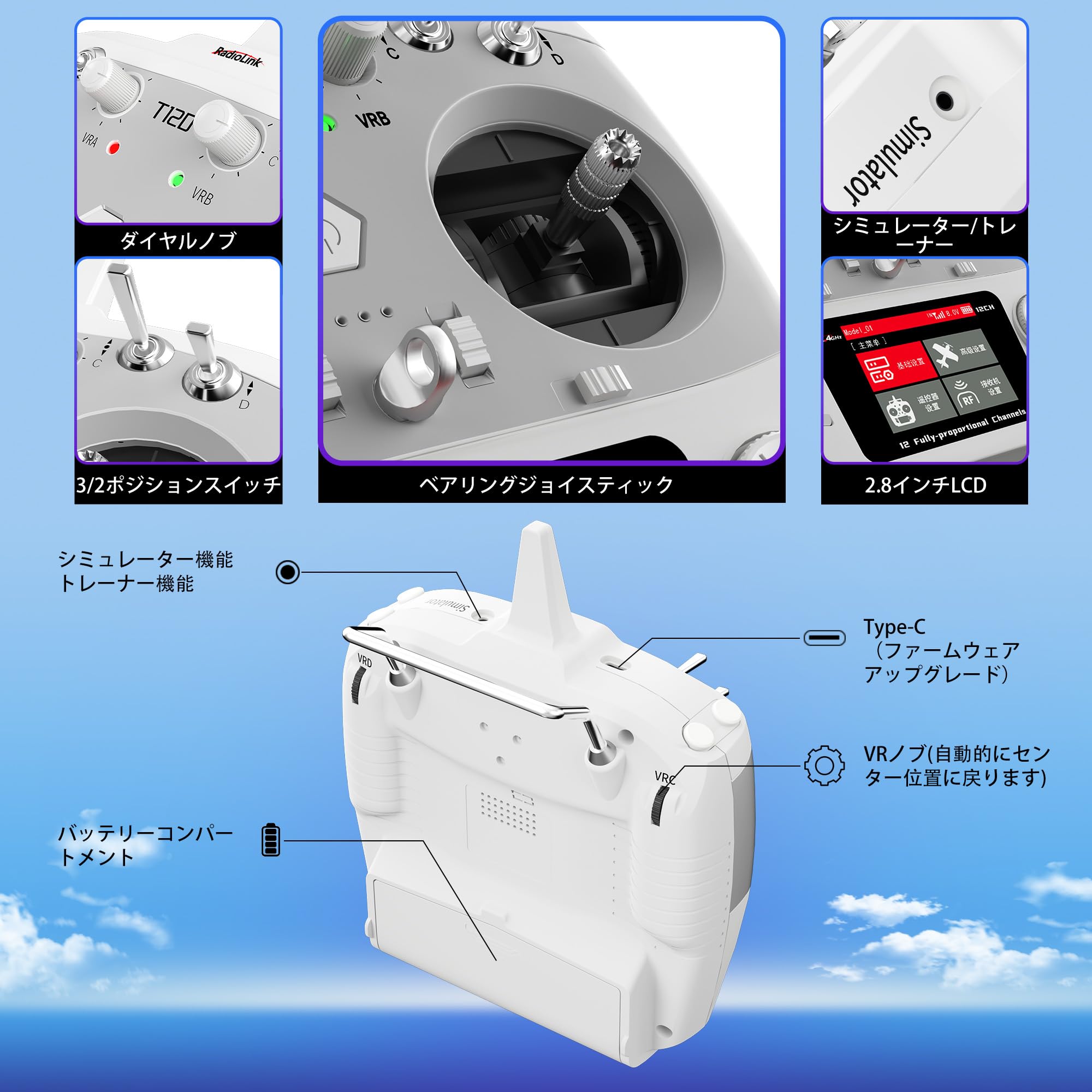 12ch送信機 Radiolink T12D 新品未開封 12ch送信機 Radiolink T12D 新品未開封 - メルカリ