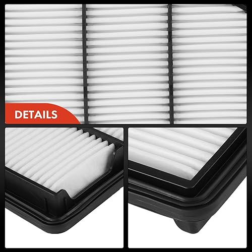 Miniatura 7 de A-Premium Filtro de aire de motor delantero compatible con Nissan Altima 2019 2020 2021 2022 2023 2.5L, repuesto # 16546-6CA0A, XA11703