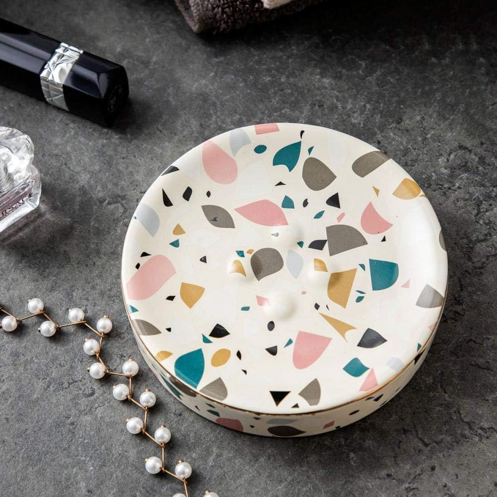 Bathroom Accessories Set，4 Pcs Marble Pattern Bathroom Sets Accessories with Soap Dispenser, Toothbrush Holder, Bathroom Tumbler, Soap Dish for Birthday gift, housewarming gift, Home Decoration (I)