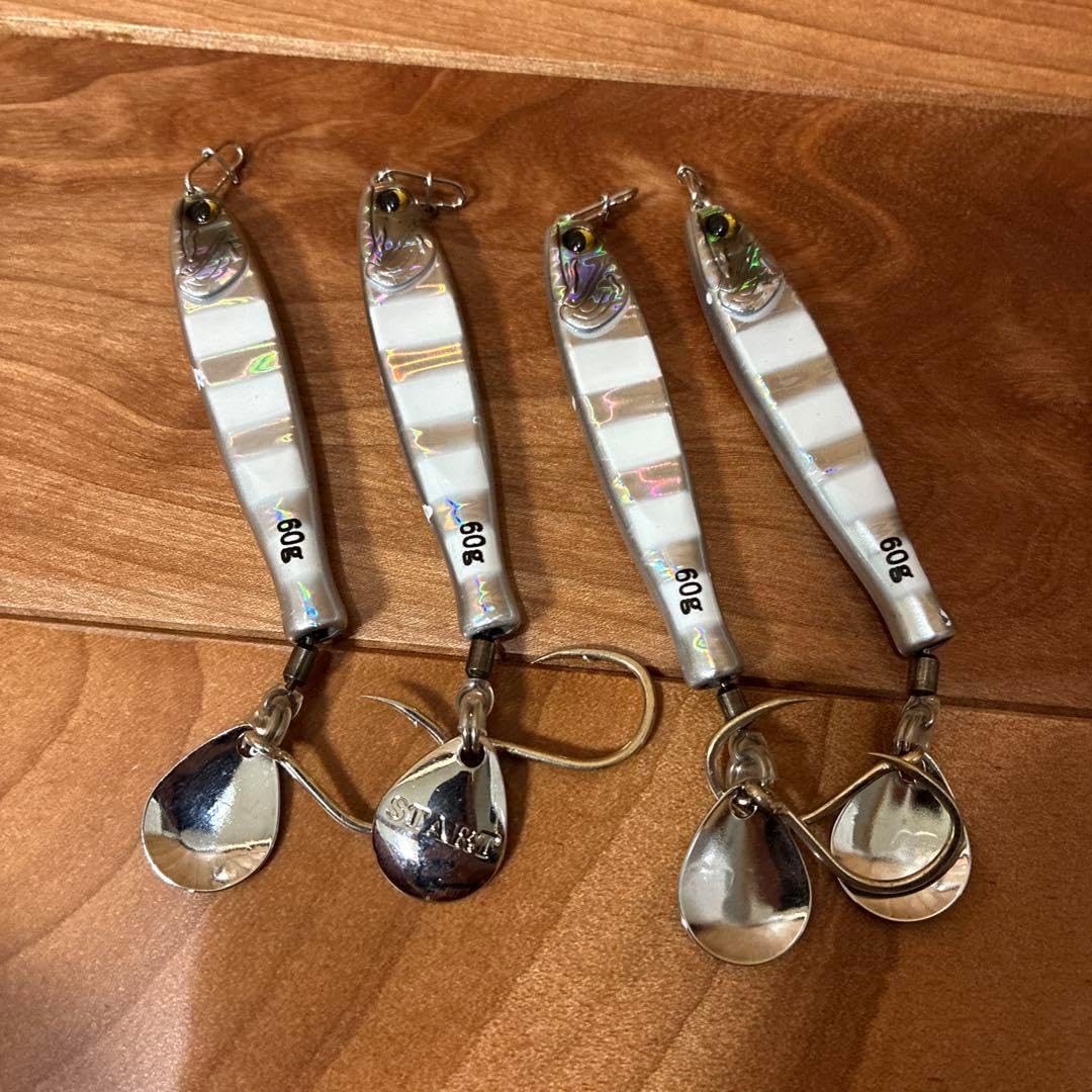 TG RUNNER TGランナー 60g グローゼブラ 4個セット tgベイト